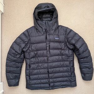 Patagonia Black Quilted Down Puffer Jacket